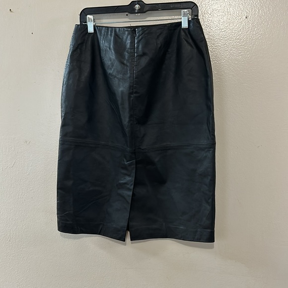 Clothes by Revue Genuine Leather Maxi Skirt size 10 - Picture 2 of 8